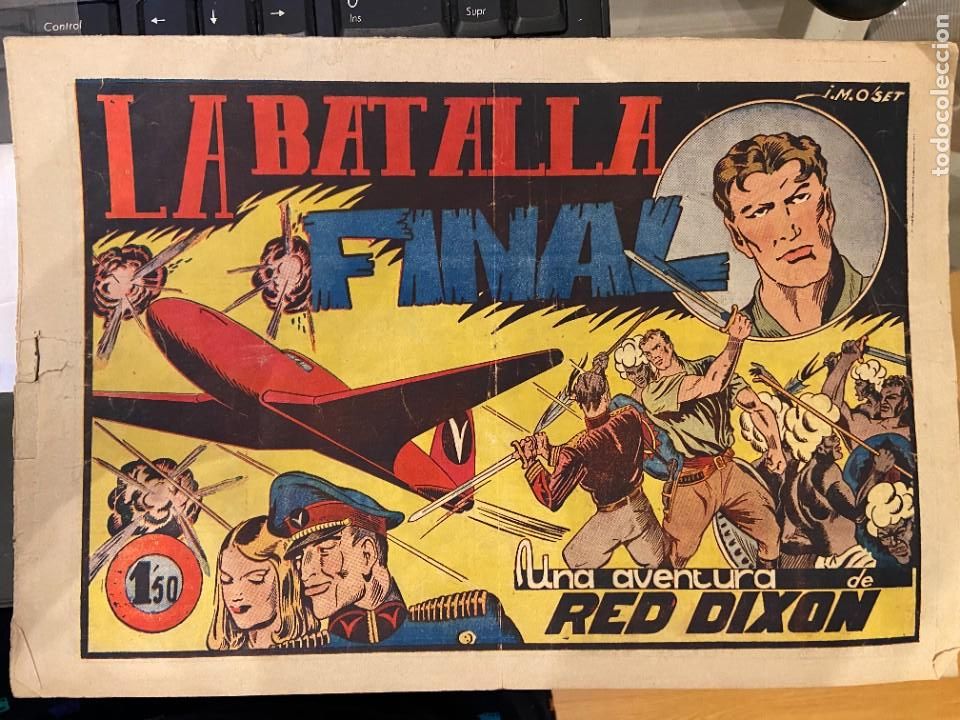 C&oacute;mics: RED DIXON N&ordm; 1 FANTASIO LA BATALLA FINAL CORRECTO - Foto 1