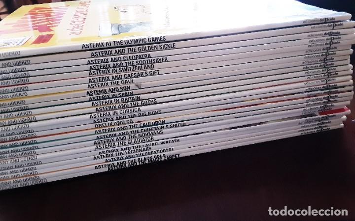 Cómics: Asterix en inglés. 23 números (de 28) de Ediciones el Prado, con glosarios y notas de estudio. - Foto 2 - 302479068