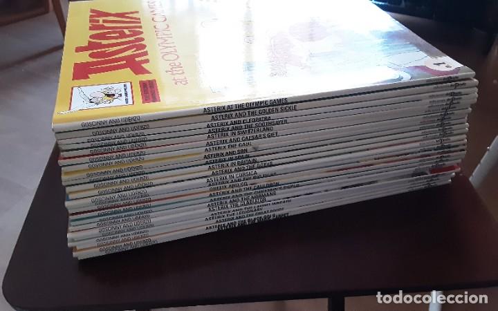 Cómics: Asterix en inglés. 23 números (de 28) de Ediciones el Prado, con glosarios y notas de estudio. - Foto 1 - 302479068