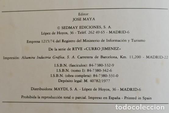 C&oacute;mics: CURRO JIM&Eacute;NEZ INCLUYE DEL CAPITULO I AL CAPITULO XII - SEDMAY EDICIONES 1977. - Foto 9