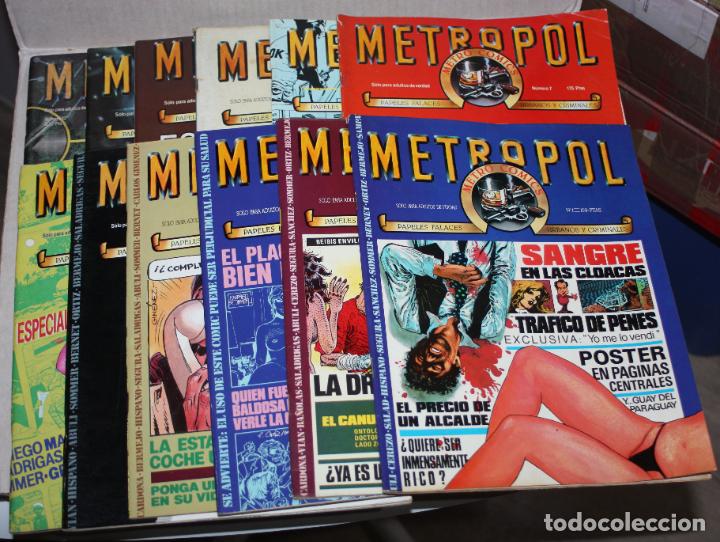 C&oacute;mics: METROPOL. Colecci&oacute;n completa de 12 n&uacute;meros. (leer mas) - Foto 1