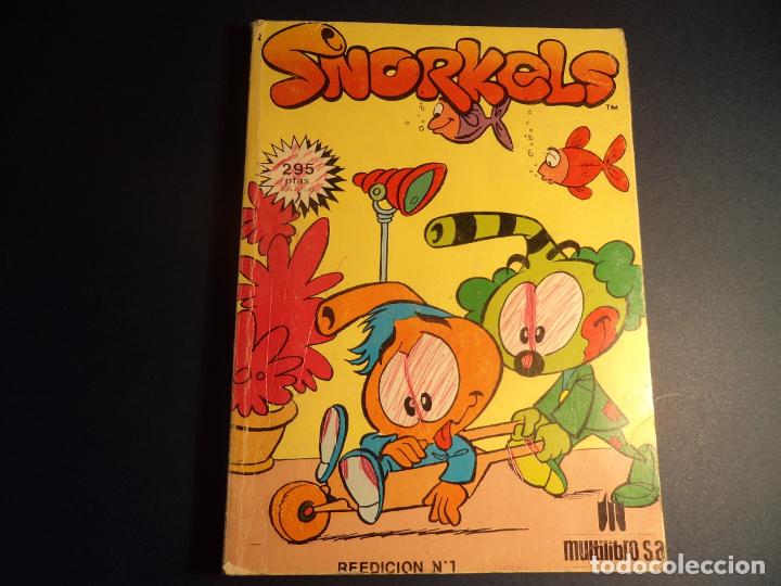 C&oacute;mics: Snorkels. Reedicion N&deg;1. Multilibro. Con se&ntilde;ales de uso - Foto 1
