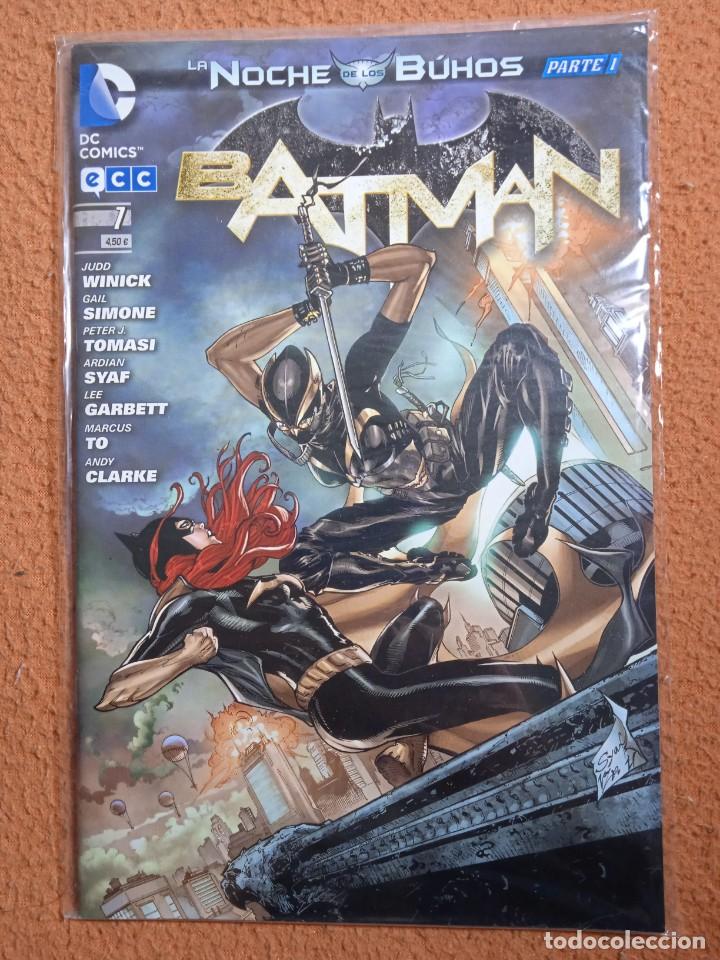 C&oacute;mics: COMIC BATMAN N&ordm; 7 ECC DC COMICS NOCHE DE LOS BUHOS PARTE 1 - Foto 1