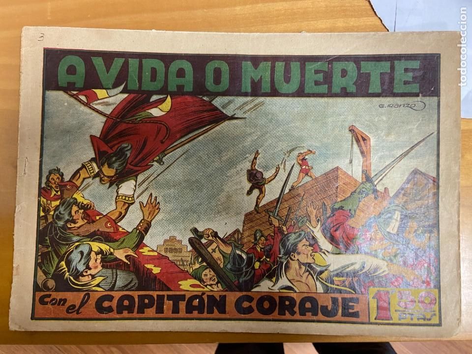 C&oacute;mics: capitan coraje 1&ordf; edicion n&ordm; 3 buen estado - Foto 1