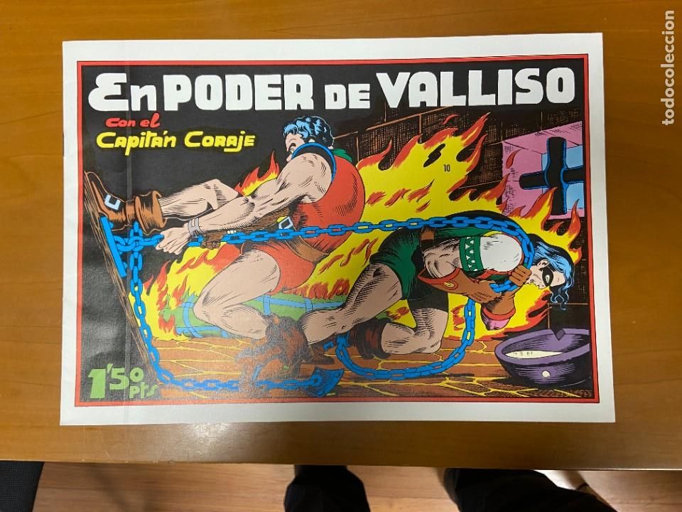 C&oacute;mics: capitan coraje 1&ordf; n&ordm; 10 reedicion buen estado - Foto 1