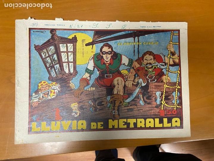 C&oacute;mics: capitan coraje 1&ordf; n&ordm; 21 correcto - Foto 1