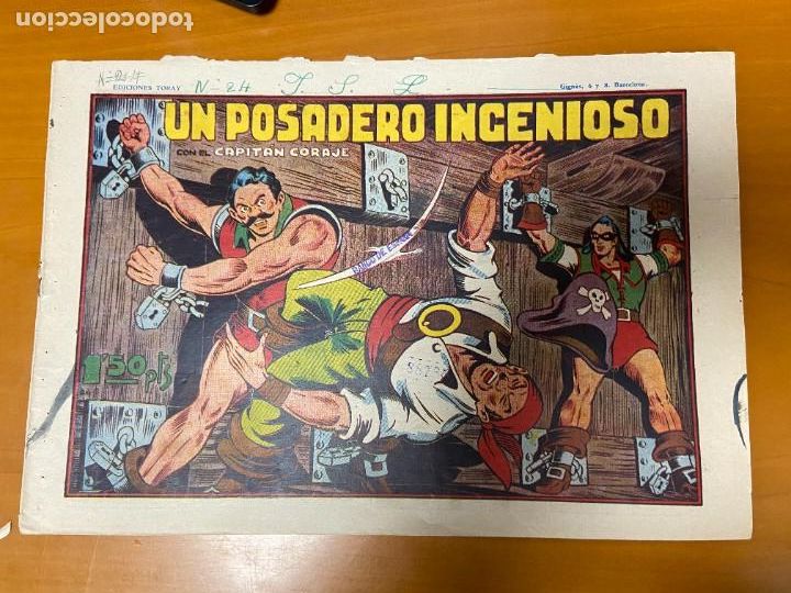 C&oacute;mics: capitan coraje 1&ordf; n&ordm; 24 correcto - Foto 1