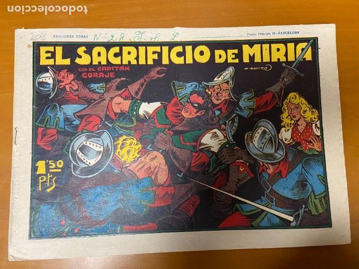 C&oacute;mics: capitan coraje 1&ordf; edicion n&ordm; 28 correcto - Foto 1