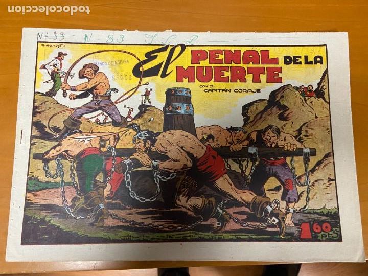 C&oacute;mics: capitan coraje 1&ordf; edicion n&ordm; 33 correcto - Foto 1