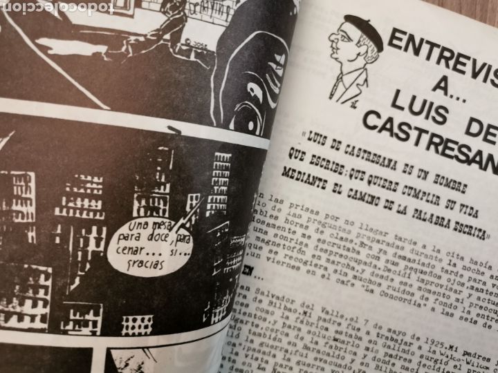 C&oacute;mics: JAQUE MATE N&deg; 1 - BILBAO 1983. FANZINE COMICS - Foto 4