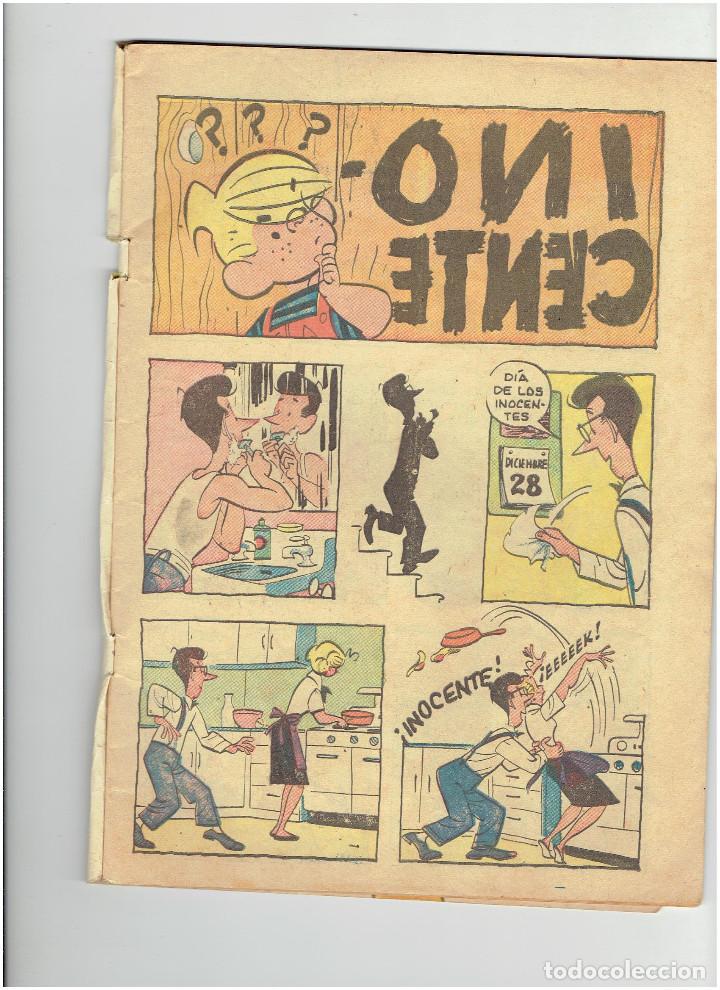 C&oacute;mics: Archivo * DANIEL el TRAVIESO N&ordm; 52 * EDITORA ENS 1962 * - Foto 2