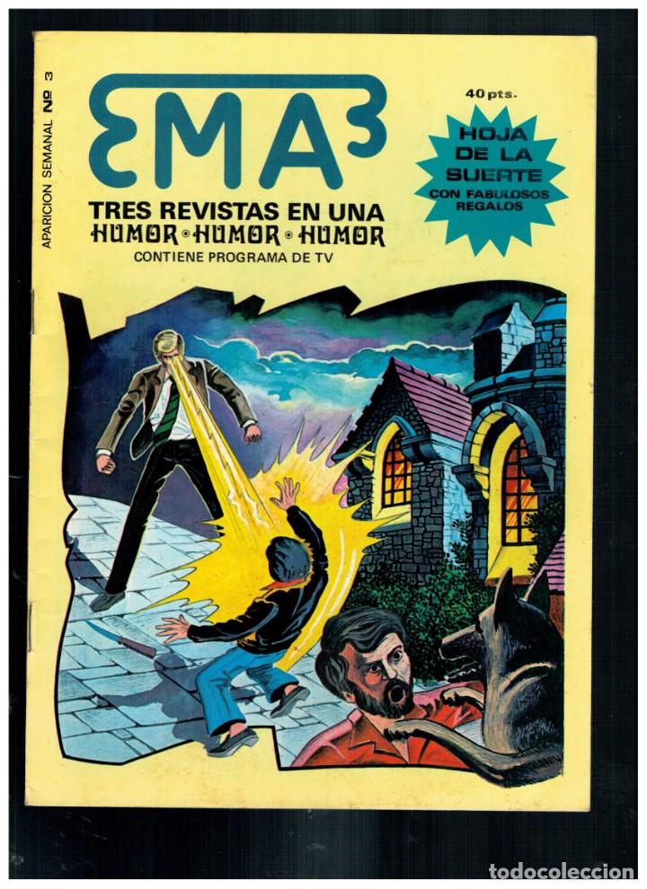 C&oacute;mics: EMA3. REVISTA DE HUMOR ADULTOS N&ordm; 3. MIGUEL A. ALVAREZ 1977. PEDIDO M&Iacute;NIMO 10 &euro;.