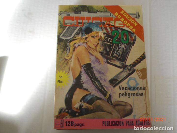 C&oacute;mics: CHICAGO A&Ntilde;OS 20 N&ordm; 8 VACACIONES PELIGROSAS ELVIBERIA 1976