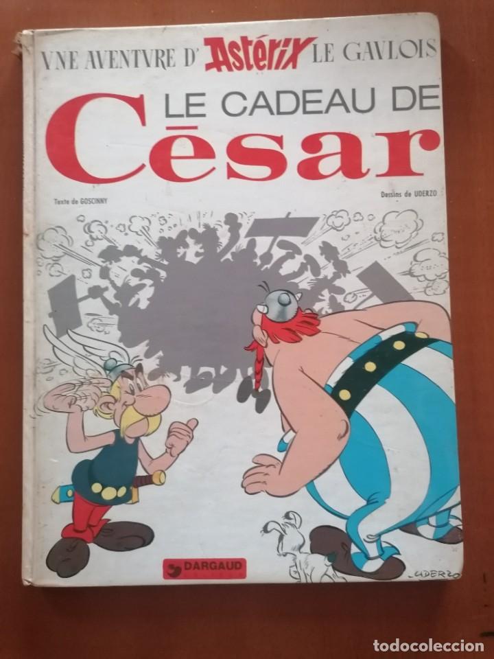 C&oacute;mics: ASTERIX * LE CADEAU DE CESAR * GOSCINNY * DARGAUD 1974 * EN FRANCES - Foto 1