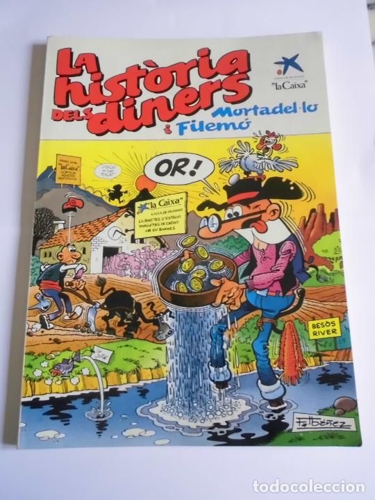 C&oacute;mics: MORTADELO Y FILEMON - LA HISTORIA DELS DINERS - CATALAN - Foto 1