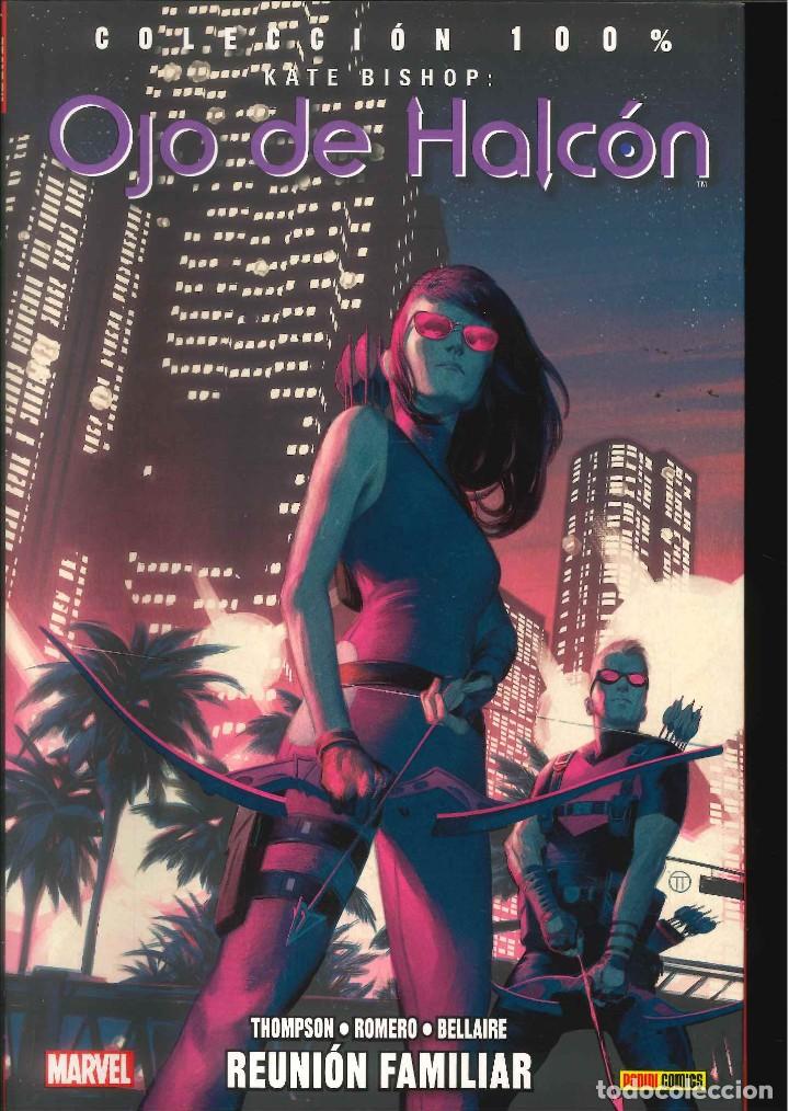 C&oacute;mics: OJO DE HALC&Oacute;N REUNI&Oacute;N FAMILIAR PANINI MARVEL - Foto 1