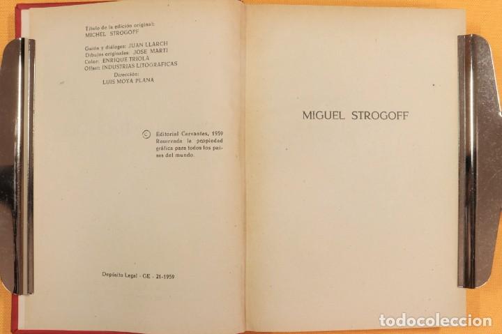 C&oacute;mics: Libro Comic Miguel Strogoff. Tebeo. 1959. Comic Book Michael Strogoff. - Foto 4