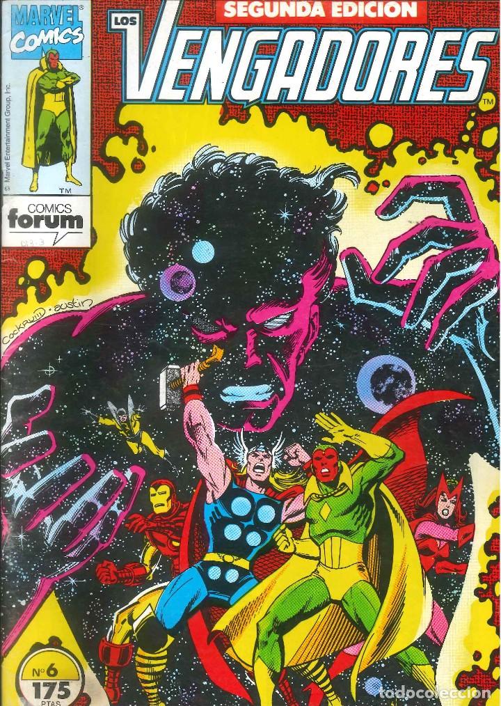 C&oacute;mics: LOS VENGADORES SEGUNDA EDICI&Oacute;N C&Oacute;MICS F&Oacute;RUM MARVEL N&Uacute;MERO 6 - Foto 1