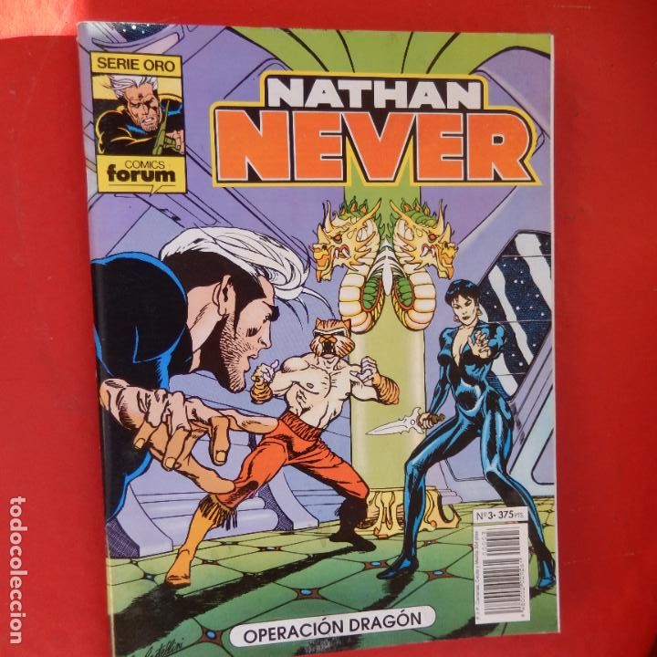 C&oacute;mics: NATHAN NEVER ,OPERACION DRAGON N&ordm; 3 - COMICS FORUM SERIE ORO -1992 - Foto 1