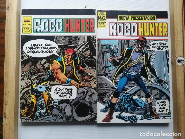 C&oacute;mics: COMICS 2 RETAPADOS ROBOHUNTER. N&ordm; 1 AL 8. MC.EDICIONES. - Foto 1