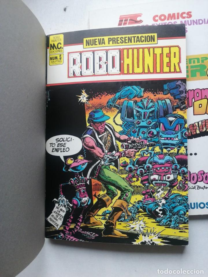 C&oacute;mics: COMICS 2 RETAPADOS ROBOHUNTER. N&ordm; 1 AL 8. MC.EDICIONES. - Foto 3