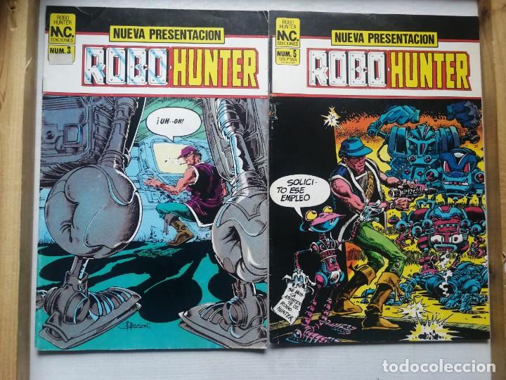 C&oacute;mics: 5 COMICS DE ROBOHUNTER. MC.EDICIONES. - Foto 6