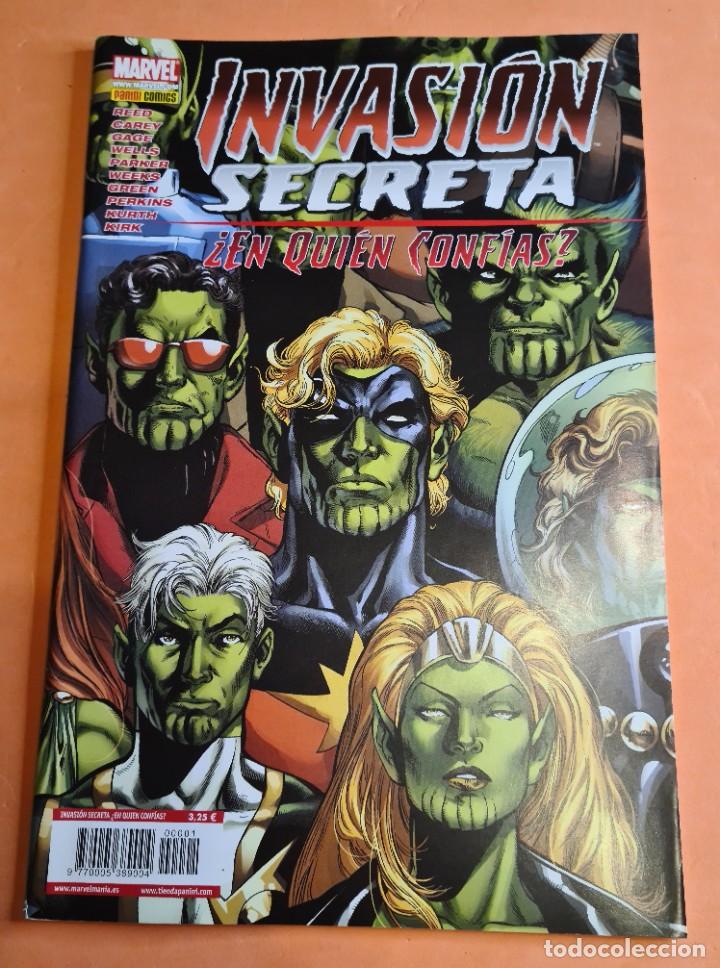 C&oacute;mics: invasi&oacute;n secreta &iquest;en quien conf&iacute;as?