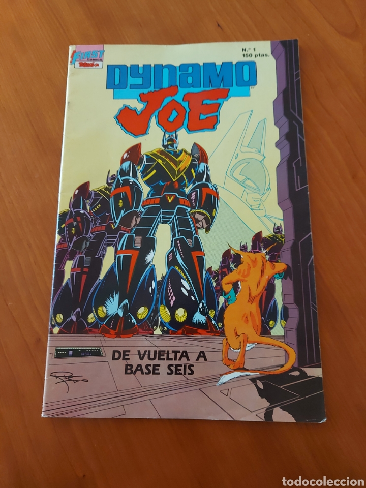 C&oacute;mics: N&uacute;m 1 Dynamo Joe De Vuelta A Base Seis First Comics Tebeo S. A. 1988 - Foto 1