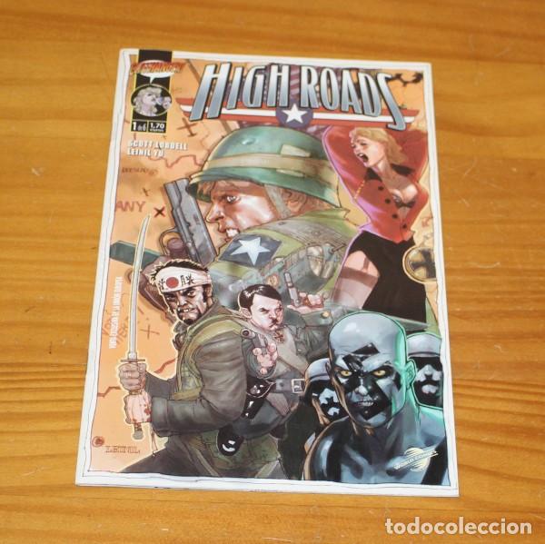 Comics: HIGH ROADS 1 SCOTT LOBDELL LEINIL YU. CLIFFHANGER.
