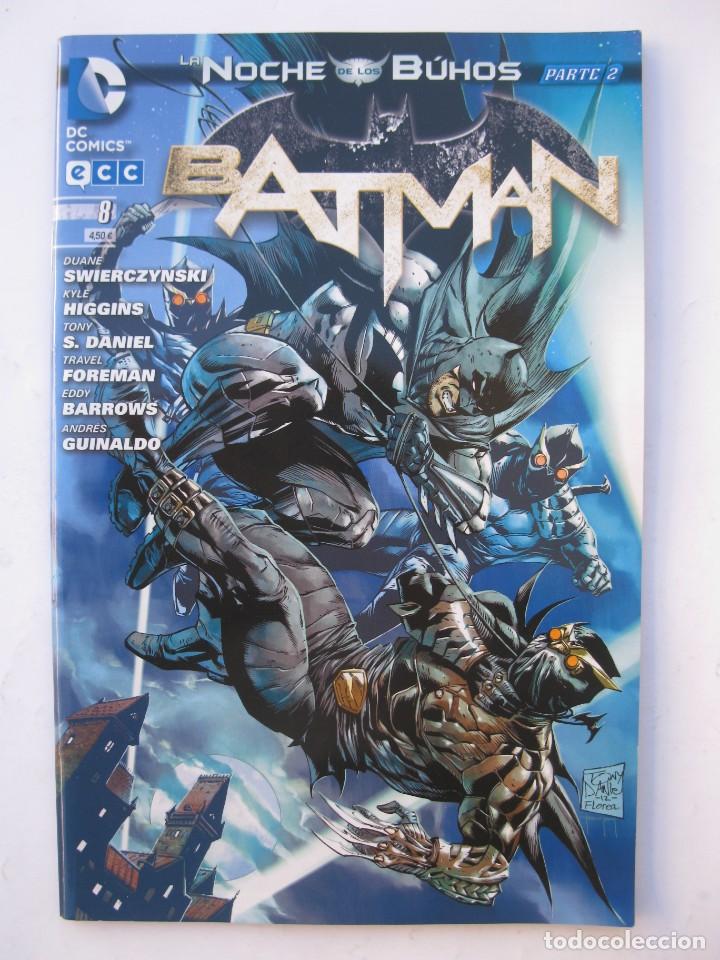 C&oacute;mics: BATMAN - N&ordm; 8 - LA NOCHE DE LOS B&Uacute;HOS - PARTE 2 - ECC EDICIONES - A&Ntilde;O 2012. - Foto 1