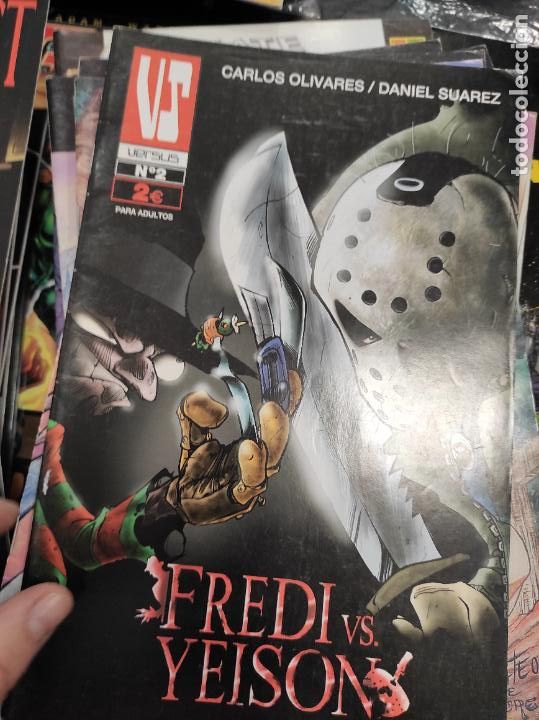 C&oacute;mics: VERSUS N&ordm; 2. FREDI VS. YEISON. CARLOS OLIVARES / DANIEL SUAREZ. - Foto 1