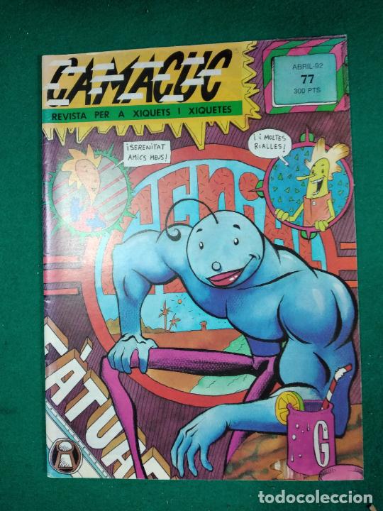 Comics: CAMACUC N&ordm; 77 REVISTA PER A XIQUETS I CHIQUETES. ABRIL 1992. EN VALENCIANO.
