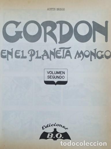 C&oacute;mics: FLASH GORDON EN EL PLANETA MONGO - VOLUMEN SEGUNDO - EDICIONES B.O. BUEN ESTADO - Foto 4