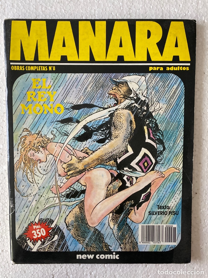 C&oacute;mics: MANARA #8 obras completas &laquo;EL REY MONO&raquo; - NEW C&Oacute;MIC - Foto 1
