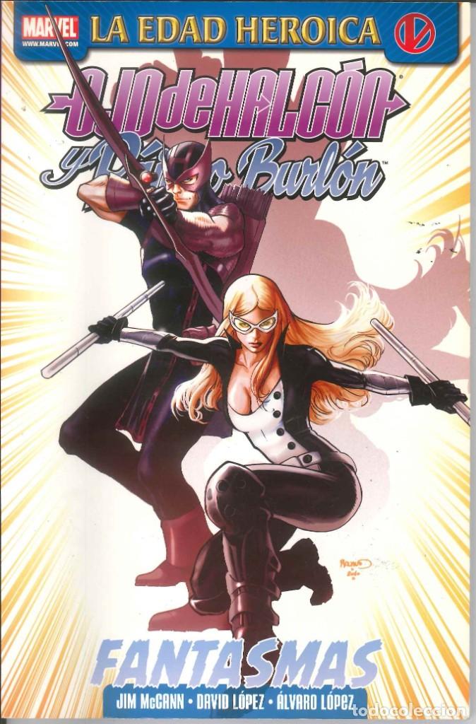 C&oacute;mics: OJO DE HALC&Oacute;N Y P&Aacute;JARO BURL&Oacute;N FANTASMAS C&Oacute;MICS PANINI MARVEL - Foto 1