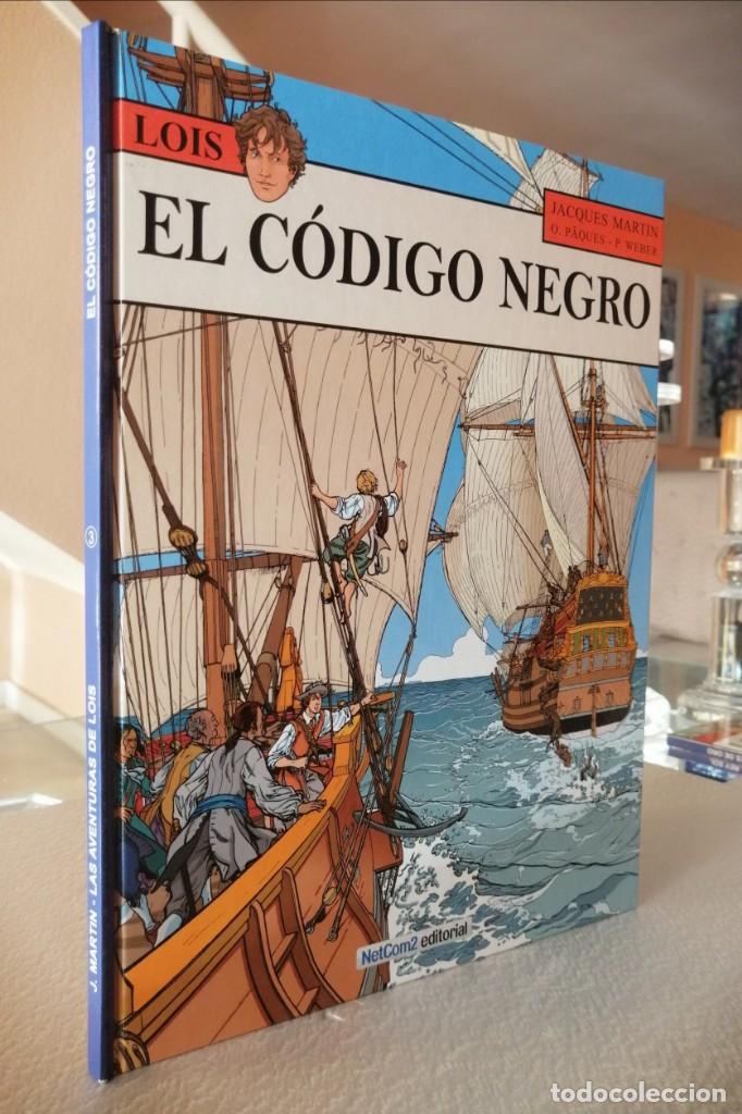 C&oacute;mics: LOIS N&ordm; 3 - EL C&Oacute;DIGO NEGRO (JACQUES MARTIN, O. PAQUES) NETCOM2 - 1&ordf; EDICI&Oacute;N 2013 - Foto 2
