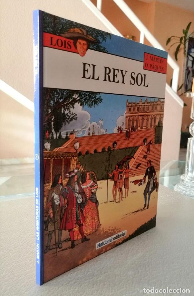 C&oacute;mics: LOIS N&ordm; 1 - EL REY SOL (JACQUES MARTIN, O. PAQUES) NETCOM2 1&ordm; EDICI&Oacute;N - 2013 - Foto 2