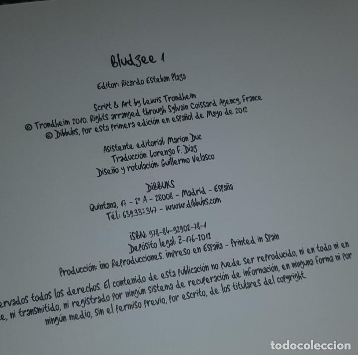 C&oacute;mics: BLUDZEE 1 de Lewis Trondheim. Editorial Dibbuks 2012 - Foto 4