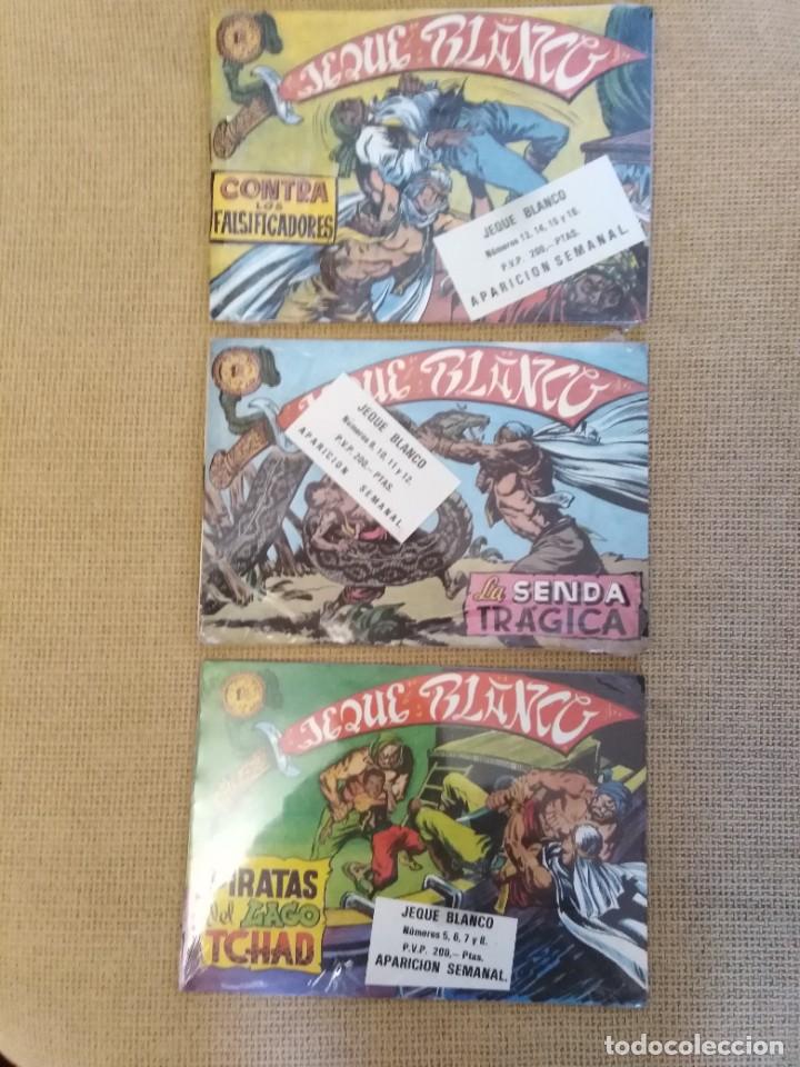 C&oacute;mics: Lote de Tebeos antiguos Jeque Blanco - Foto 1