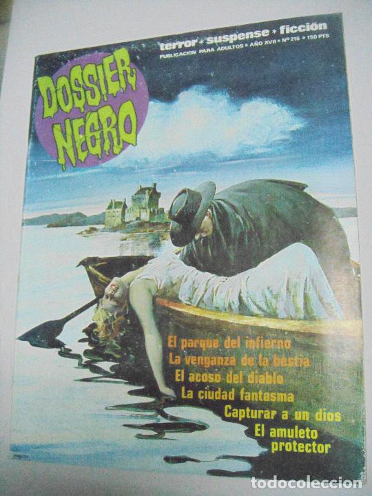 C&oacute;mics: DOSSIER NEGRO N&ordm; 177 182, 211, 213 y 215