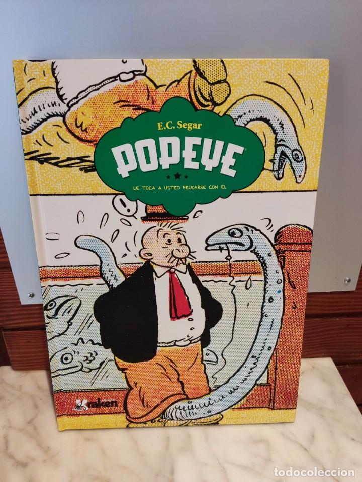 C&oacute;mics: POPEYE VOLUMEN 3 &iexcl; LE TOCA A USTED PELEARSE CON EL ! E.C. SEGAR - EDICIONES KRAKEN - Foto 1