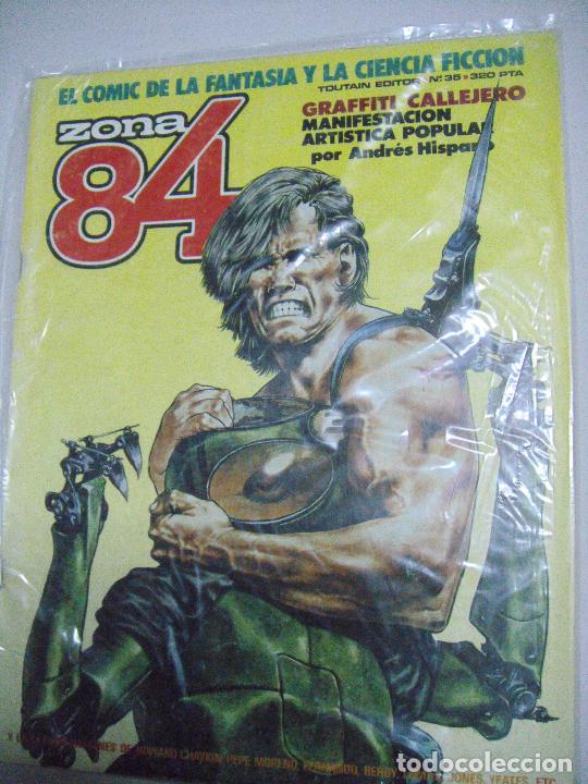 C&oacute;mics: ZONA 84 - ED. TOUTAIN -LOTE VARIOS N&Uacute;MEROS - Foto 13
