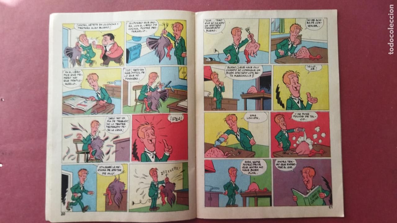 C&oacute;mics: LAUREL Y HARDY, EL GORDO Y L FLACO N&ordm; 40 EUREDIT 1972 - Foto 2