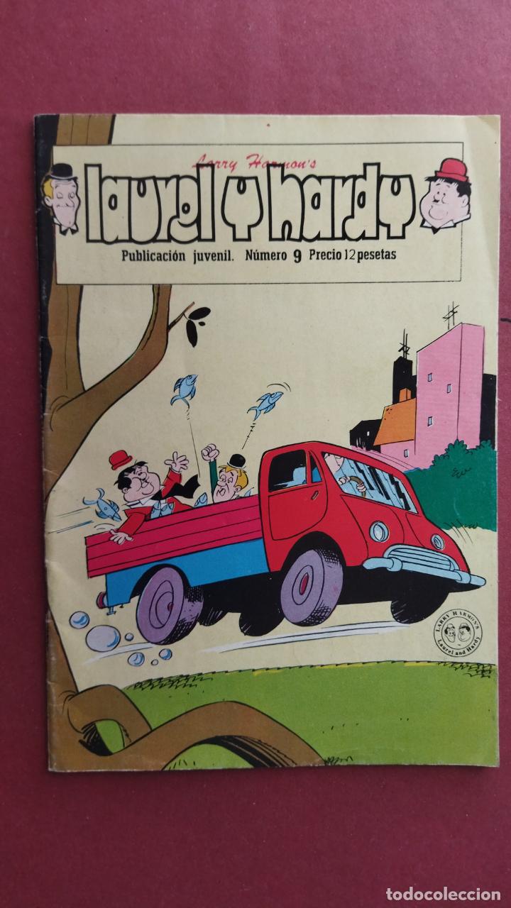 C&oacute;mics: LAUREL Y HARDI, EL GORDO Y EL FLACO N&ordm; 9 EUREDIT 1971 - Foto 1