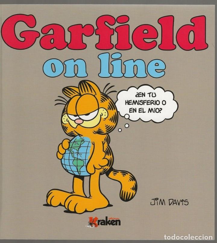 C&oacute;mics: GARFIELD, ON LINE (JIM DAVIS) KRAKEN 2016 EXCELENTE ESTADO - Foto 1