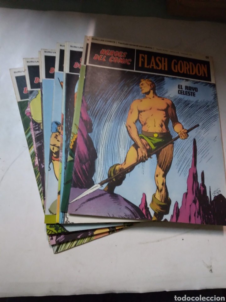 C&oacute;mics: Flash Gordon, H&eacute;roes del c&oacute;mic, n&uacute;meros 01 al 10 - Foto 2