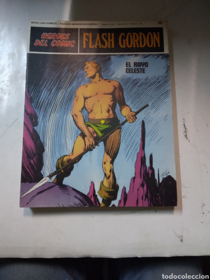 C&oacute;mics: Flash Gordon, H&eacute;roes del c&oacute;mic, n&uacute;meros 01 al 10 - Foto 1