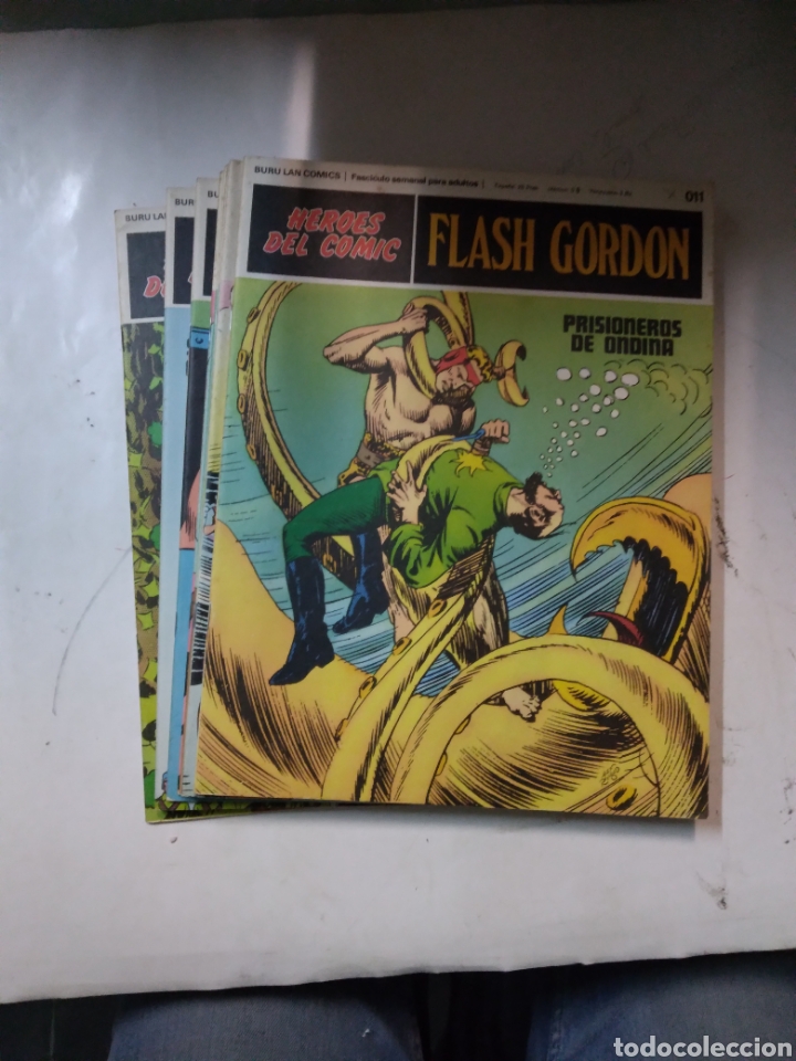 C&oacute;mics: Flash Gordon, H&eacute;roes del c&oacute;mic, n&uacute;meros 011 al 020 - Foto 2