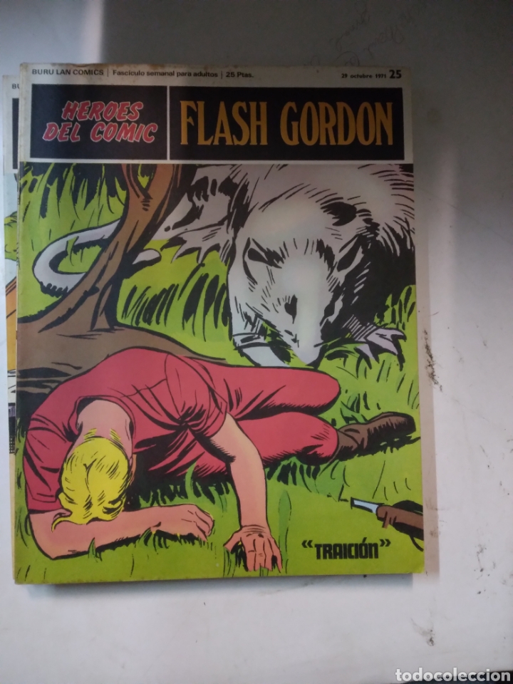 C&oacute;mics: Flash Gordon, H&eacute;roes del c&oacute;mic, n&uacute;meros 25 al 36 - Foto 1
