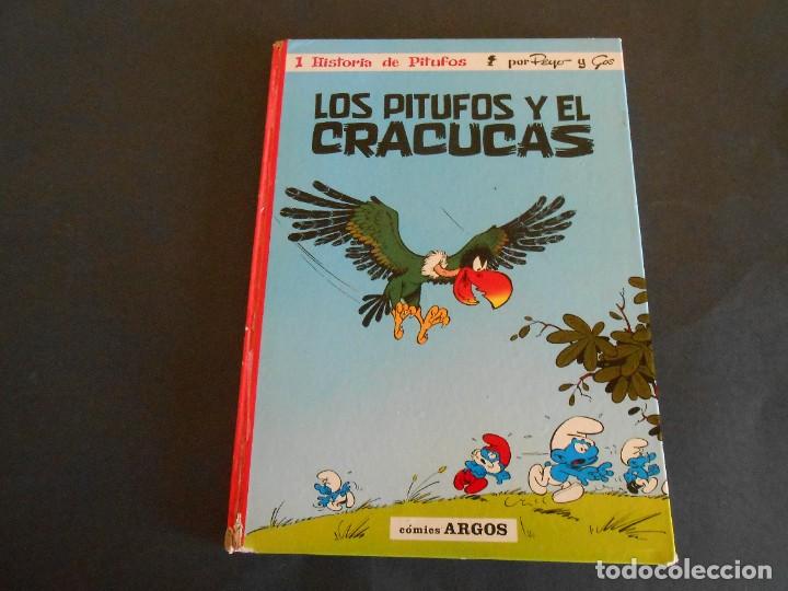 C&oacute;mics: Los Pitufos y el Cracucas. Comics Argos. 1971 - Foto 1